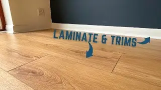 Laying Laminate Flooring & Attaching Trims