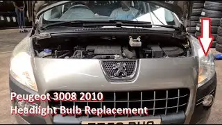 how to replace main Dipped Beam on Peugeot 3008 Full HD 1080p