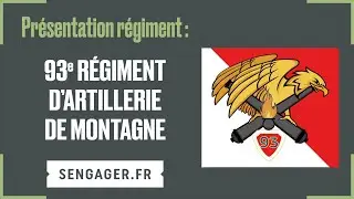 Présentations du 93e régiment d'artillerie de montagne