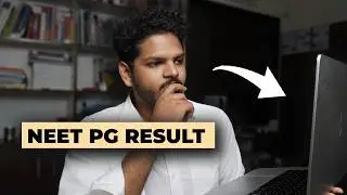 My NEET PG Result - Did YouTube Destroy My Rank?! Dr. Anuj Pachhel