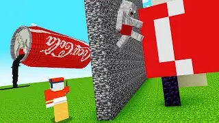 Trolle meinen FREUND mit COLA im BUILD BATTLE in MINECRAFT