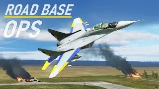 DCS - Realistic ROAD BASE Ops | MiG-29 CAS