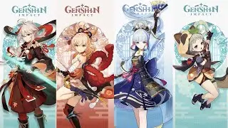 Ayaka Yoimiya Kazuha & Yasu Showcase | Genshin Impact