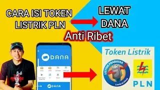 Cara beli Token listrik PLN lewat DANA || Cara isi Token listrik Via DANA #CARABELITOKENLISTRIK