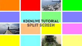 Kdenlive Tutorial - Split screen