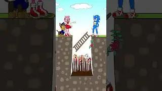 Top 3 Sonic Mistreated the Amy | Funny Animation 🤣🤣🤣 #shorts #animation #story