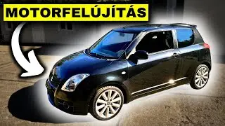 Swift Sport MOTORFELÚJÍTÁS 😎 alakul a nyereményautó