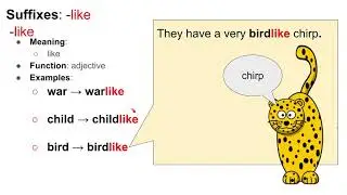 Suffixes that Change Nouns to Adjectives