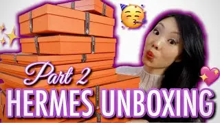 HUGE HERMES UNBOXINGS! ✨Collective Haul Part 2✨ Fine Jewelry, Belts, Shoes, Ready-to-Wear ✨愛馬仕配貨開箱✨