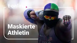 Das steckt hinter dem vermummten Auftritt der US-Athletin