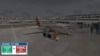 RFS - Real Flight Simulator | Qantas QF 415 | Sydney (YSSY) - Melbourne (YMML) | B737-800