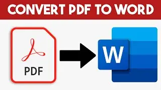 How to Convert PDF to Word | PDF to Word Converter