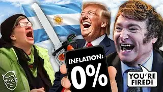 Argentinas TRUMP Javier Milei Economic MIRACLE: 0% INFLATION After FIRING 70,000 Gov. Employees🔥