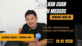 Sharing Cara Menghasilkan Uang dari internet Melalui Social Media⁉️👌