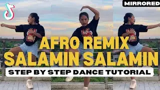 BINI ‘Salamin, Salamin’ AFRO REMIX DANCE TUTORIAL (Step by Step) | Ana Bensig