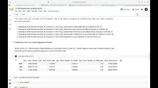 How to run a Linear Regression algorithm in Python