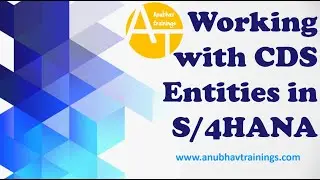 CDS Entities in S/4HANA 2020 | S/4HANA CDS view Training | Build CDS Views with Fiori like an expert