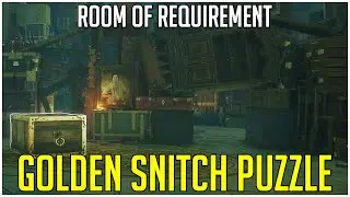 Hogwarts Legacy Tips - Room of Requirement Golden Snitch Puzzle Guide