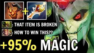 +95% MAGIC RESISTANCE Unwavering Condition 2x Rapier Dusa Most Broken T5 Item by Crystallize Dota 2