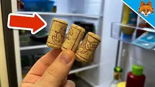 Put 1 Cork in the Fridge and WATCH WHAT HAPPENS💥(Genius Trick)🤯