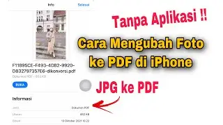 Cara Mengubah Foto Ke PDF di iPhone Tanpa Aplikasi