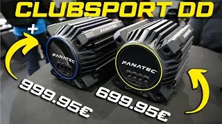 12Nm Fanatec Clubsport DD & 15Nm Clubsport DD+ (PS Compatible): ADAC Expo 2023