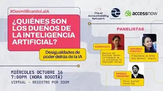 #DesmitificandoLaIA ¿Quiénes son los dueños de la inteligencia artificial?