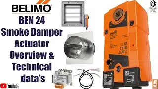 #belimo BEN 24 Smoke Damper Actuator / #hvac  / #actuator