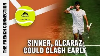 Jannik Sinner, Carlos Alcaraz could face off early at Wimbledon | The French Connection | NBC Sports