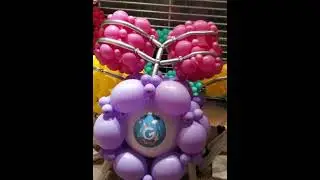 Барабанная установка из воздушных шаров #аэродизайн #izistyleballoonsparty #воздушныешары #шдм