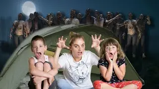 ЗОМБИ у меня ДОМА.  Страшилки ночью. Zombie Apocalypse