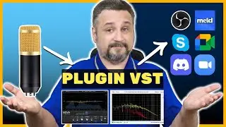 Como Melhorar o Som do Microfone no OBS Studio, Meld, Meet, Skype e Zoom