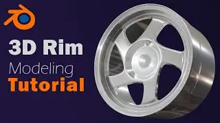 Blender beginner tutorial | Rim Modeling In Blender Tutorial | blender basics