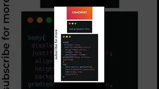 CSS Gradient Background | Simple CSS Tricks