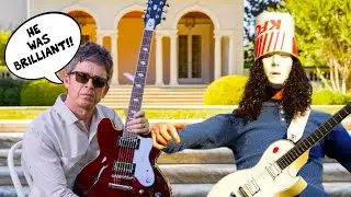 When Noel Gallagher from Oasis met Buckethead 💦🎸