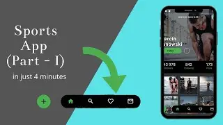 Flutter Speed Code - Sports App (Part - I)
