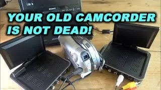 Using an Old Camcorder as a Security Camera