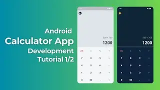 Android Calculator App | Android Studio Tutorial | Android App Development | Tutorial 1/2