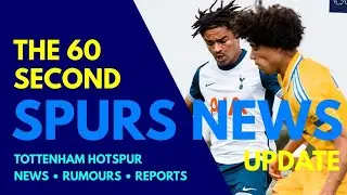 THE 60 SECOND SPURS NEWS UPDATE: Carabao Cup Draw, Maddison on Goals and Assists, U18s, Solanke