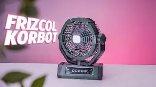 Frizcol Korbot Camping Fan Review - Rugged, Portable, and Reliable!