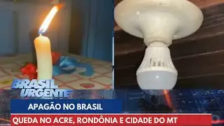 Acre, Rondônia e cidade do MT sofrem com queda de energia | Brasil Urgente