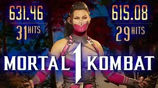 MASSIVE 600+ DAMAGE COMBOS!!! Mortal Kombat 1: #Mileena Gameplay