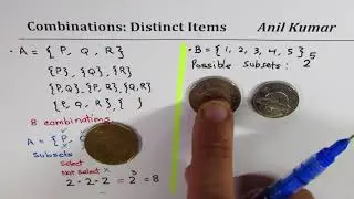 All possible Number of Combinations and Subsets with Distinct Elements