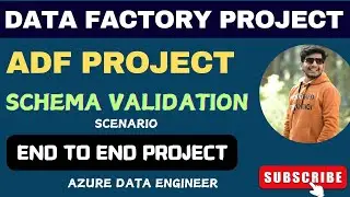 Validate schema and structure of the file before processing |Azure data factory project