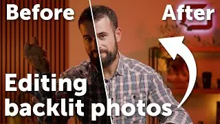 How to save BACKLIT photos