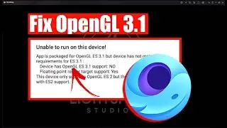 How To Fix OpenGL ES 3.1 Error | Unable to Run on This Device | Apex Legends Mobile