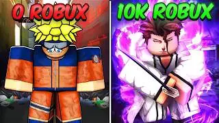 Spending $10,000 Robux On Random Anime Games In Roblox