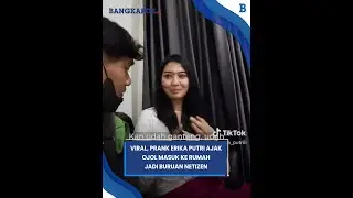 Konten Prank Erika Putri Ajak Ojol Masuk ke Rumah Dianggap Langgar Sopan Santun Jadi Buruan