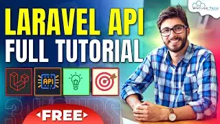 Laravel Rest API Tutorial [3 Hours] | Build & Managed a Real API with Laravel | Crash Course