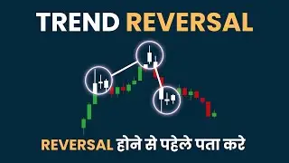 Identify TREND REVERSAL Before It Happens #trendreversal